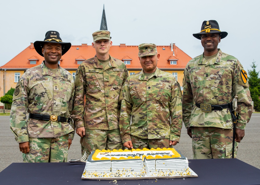 1st Cavalry Division Celebrates 249th Army Birthday in Boleslawiec, Poland