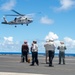 USS Ronald Reagan (CVN 76) hosts tour for Rear Adm. Kazushi Yokota and leaders of Japan Maritime Self-Defense Force in support of Valiant Shield 2024