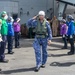 USS Ronald Reagan (CVN 76) hosts tour for Rear Adm. Kazushi Yokota and leaders of Japan Maritime Self-Defense Force in support of Valiant Shield 2024