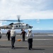 USS Ronald Reagan (CVN 76) hosts tour for Rear Adm. Kazushi Yokota and leaders of Japan Maritime Self-Defense Force in support of Valiant Shield 2024