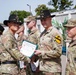 Wagonmaster Commander Presents Awards to Distinguished Leaders of the 1st Cavalry Division Sustainment Brigade