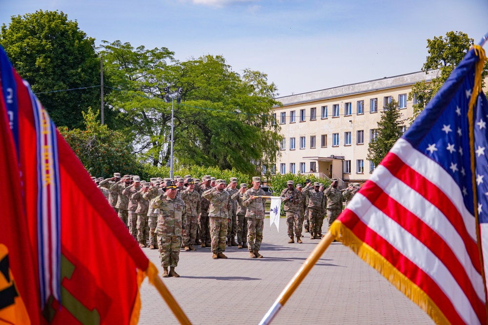 1st Cavalry Sustatinment Brigade Celebrates the U.S. Army's 249th Birthday in Poland