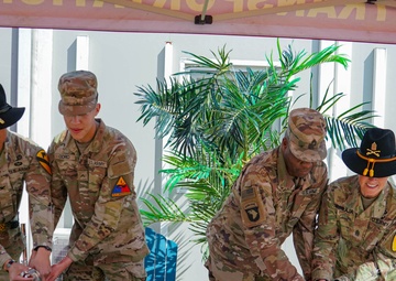 1st Cavalry Sustatinment Brigade Celebrates the U.S. Army's 249th Birthday in Poland