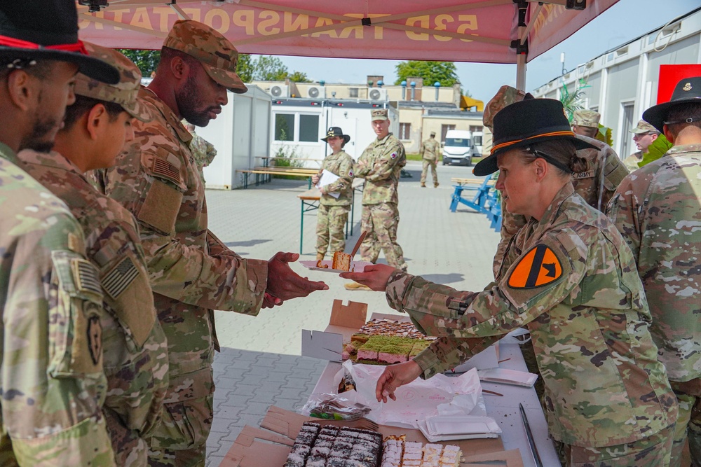 1st Cavalry Sustatinment Brigade Celebrates the U.S. Army's 249th Birthday in Poland