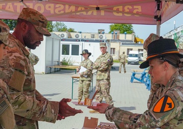 1st Cavalry Sustatinment Brigade Celebrates the U.S. Army's 249th Birthday in Poland