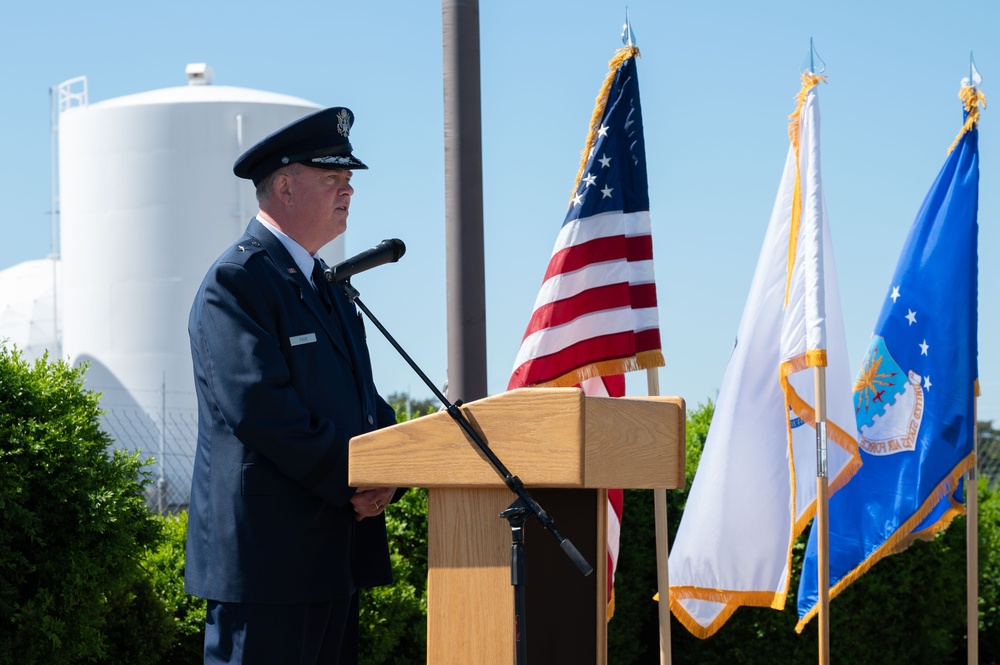 6th Space Warning Squadron conducts change of command ceremony