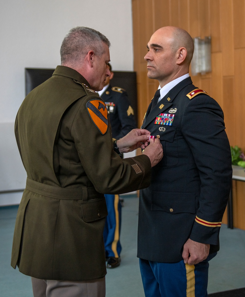 Lt. Col. Joseph M. Borovicka Retirement Ceremony