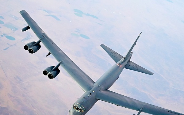 Strategic bombers soar across Arabian Peninsula