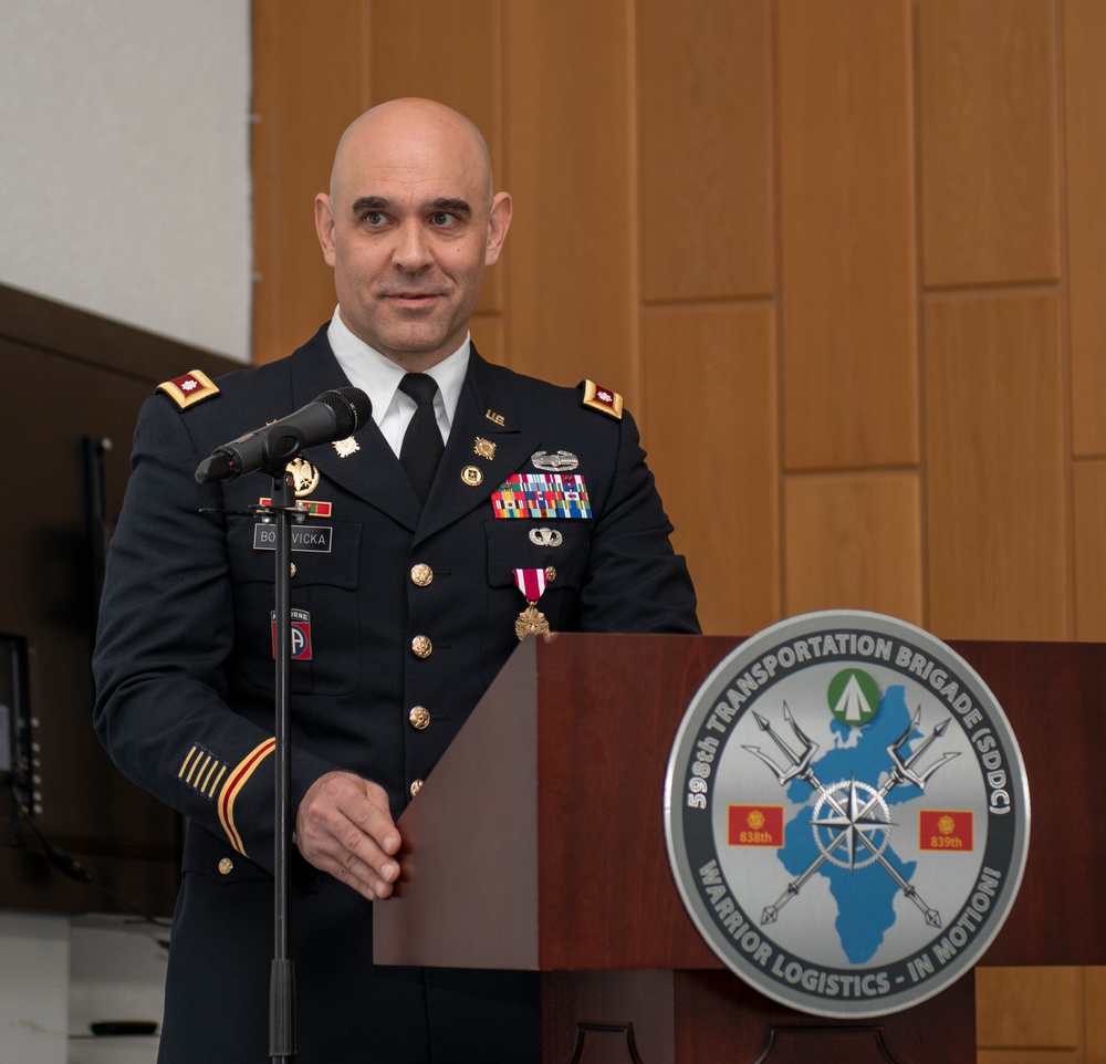 Lt. Col. Joseph M. Borovicka Retirement Ceremony