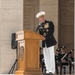 Commandant, Gen. Smith, speaks at Florence Memorial Day Ceremony