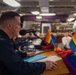 USS Ronald Reagan (CVN 76) Sailors attend  Pride Month Event