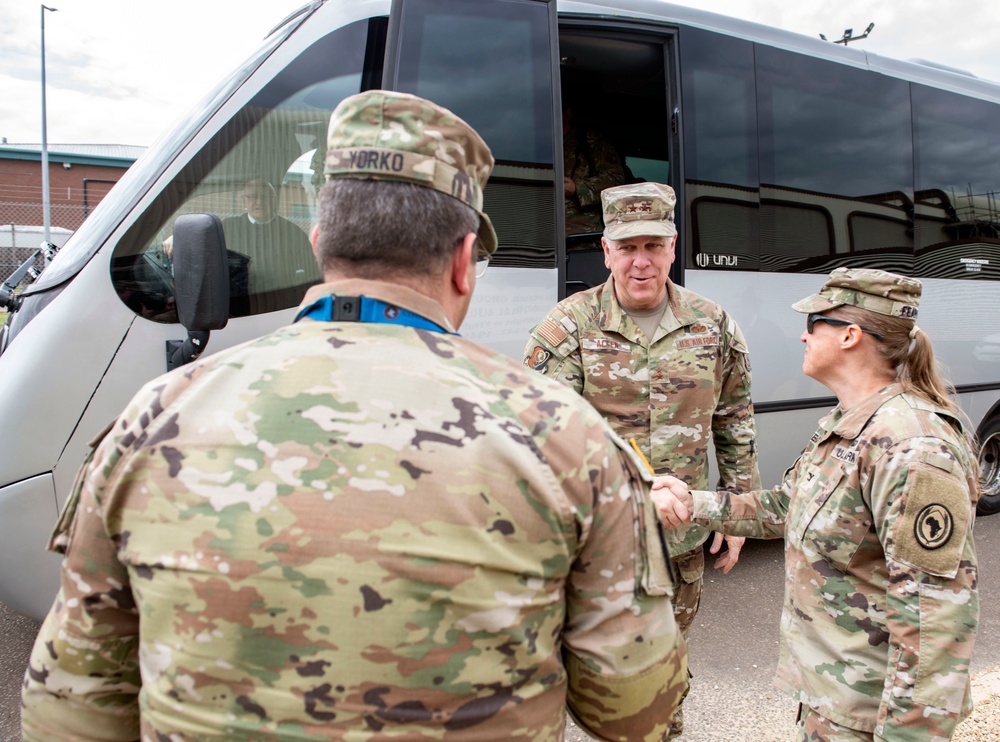 501st Combat Support Wing hosts AFIMSC command team