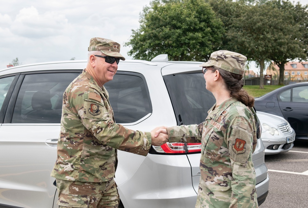 501st Combat Support Wing hosts AFIMSC command team