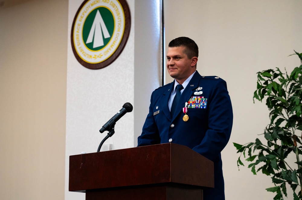 435th Supply Chain Operations Squadron Change of Command