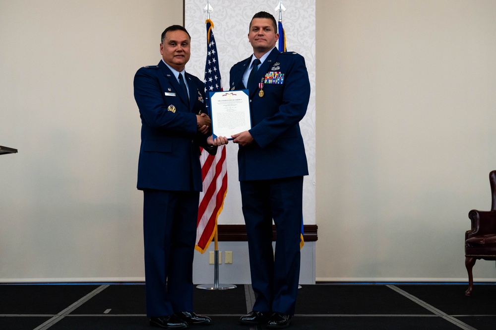 435th Supply Chain Operations Squadron Change of Command