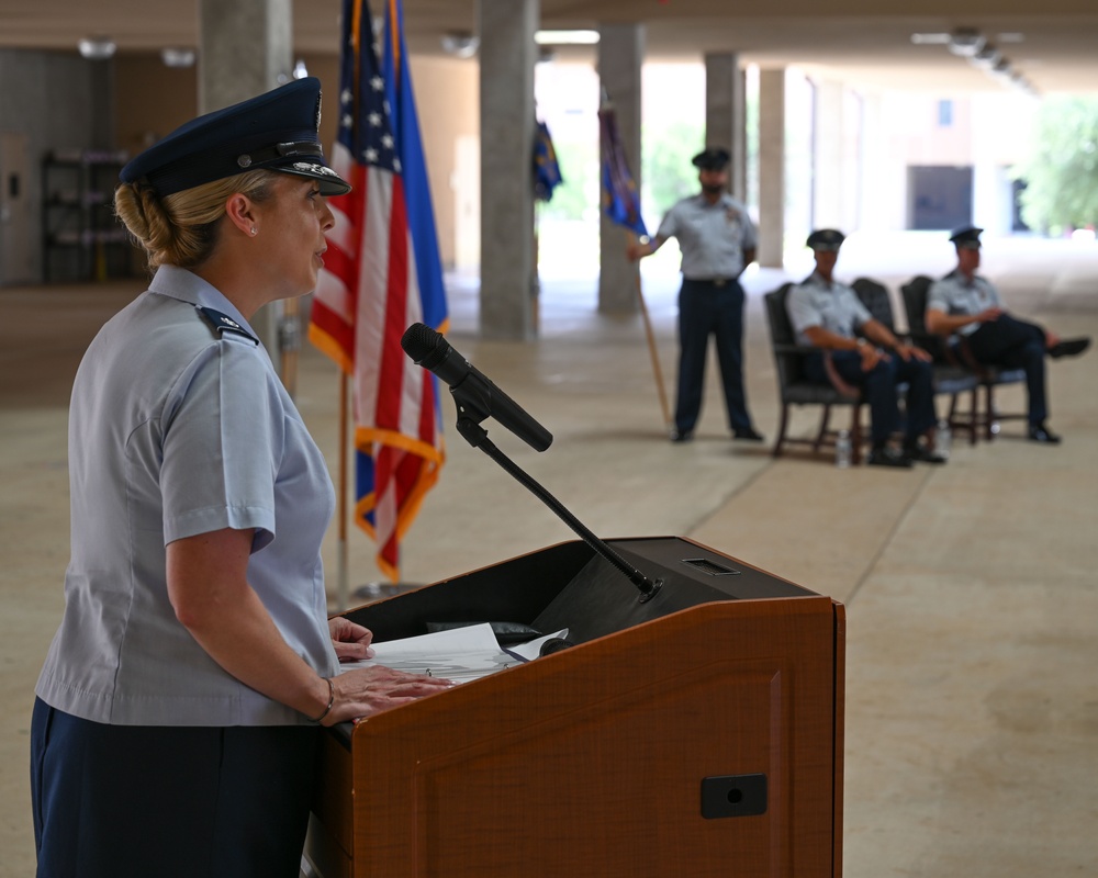 320th Training Squadron Change of Command Ceremony