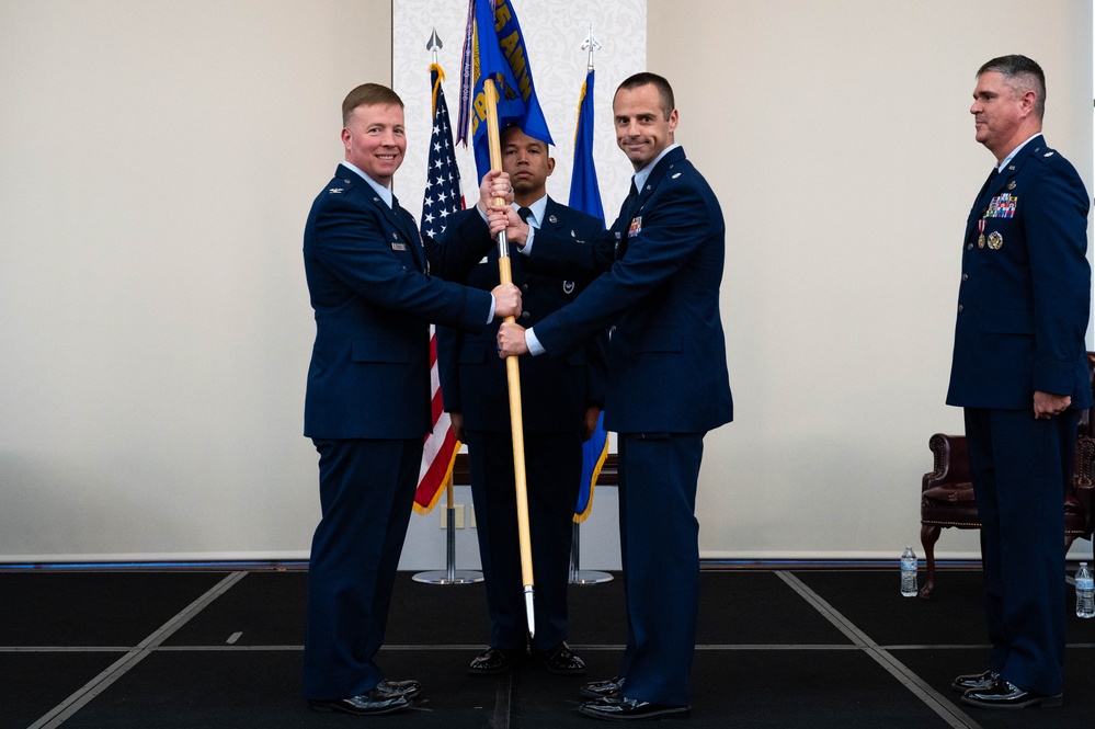 375th Comptroller Squadron Change of Command