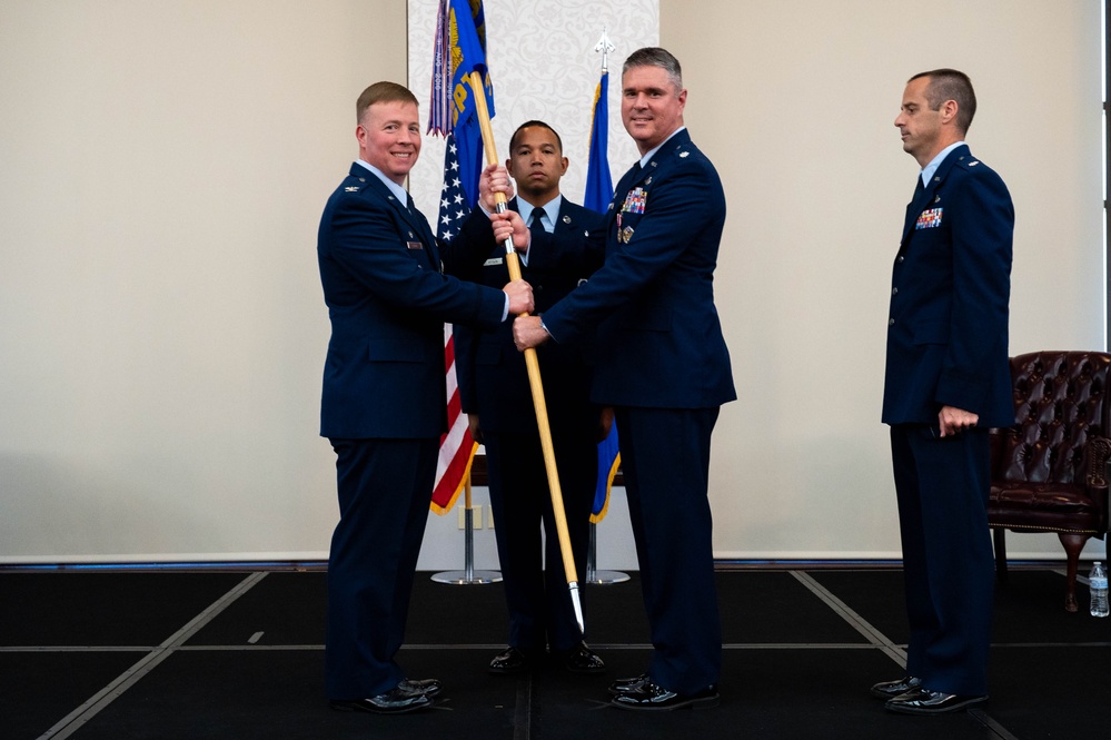 375th Comptroller Squadron Change of Command