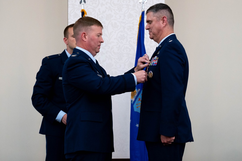 375th Comptroller Squadron Change of Command