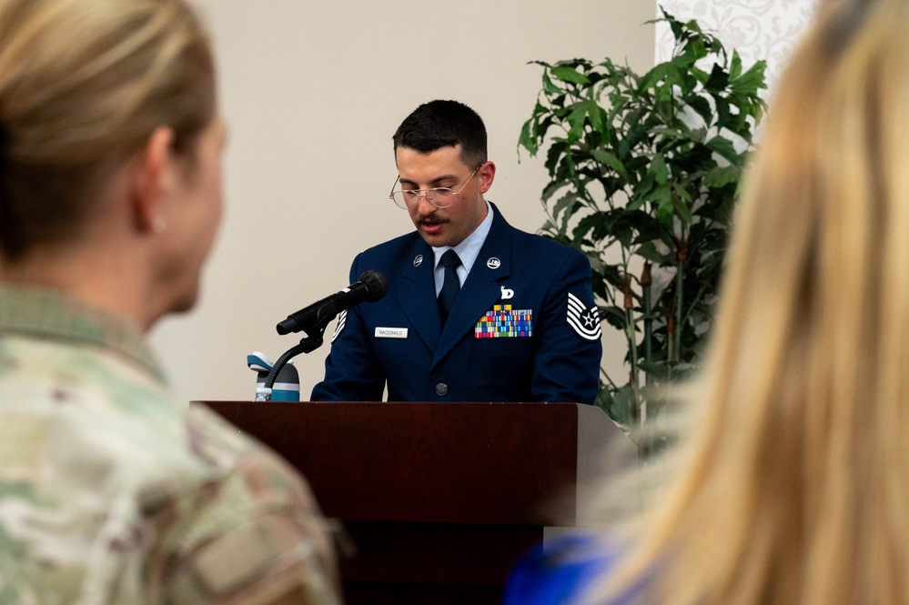 375th Comptroller Squadron Change of Command