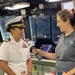 WMAR Baltimore Conducts Interviews aboard the USS Marinette.