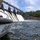 U.S. Army Corps of Engineers Boat Near John Hollis Bankhead Dam