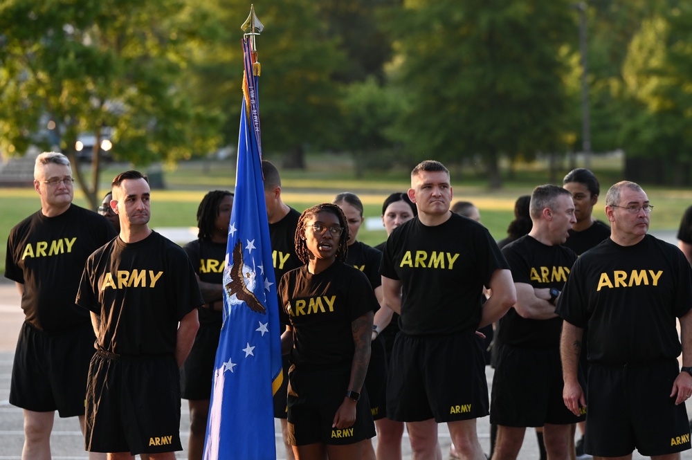 U.S. Army celebrates 249th birthday with run