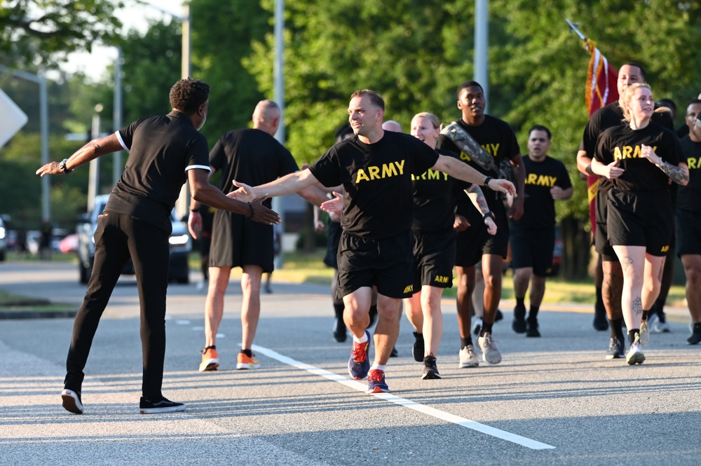 U.S. Army celebrates 249th birthday with run