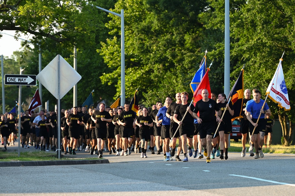 U.S. Army celebrates 249th birthday with run