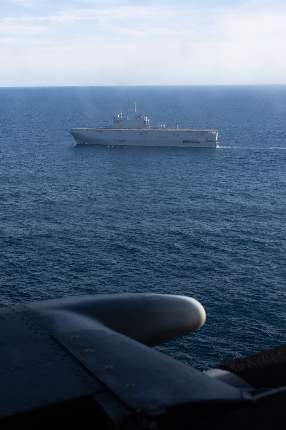 HMH-464 Combined Carrier Qualifications with French LHD Tonnere
