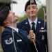 181st IW Airmen Perform Retreat Ceremony