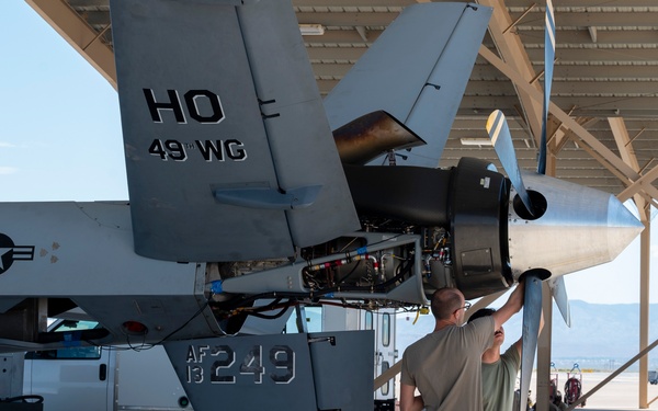 AMXS Airmen maintain Holloman’s MQ-9 Reapers
