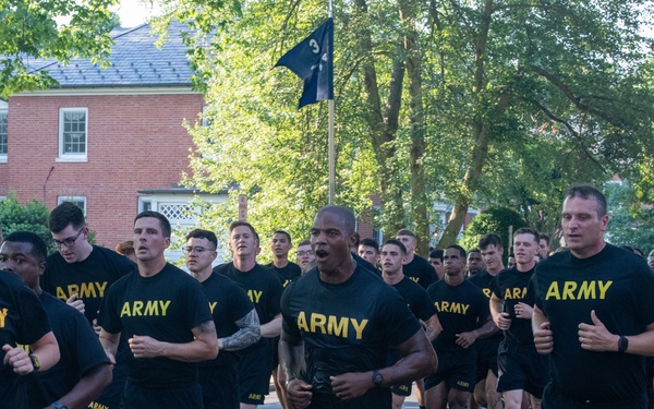 Army's 249th Birthday Run