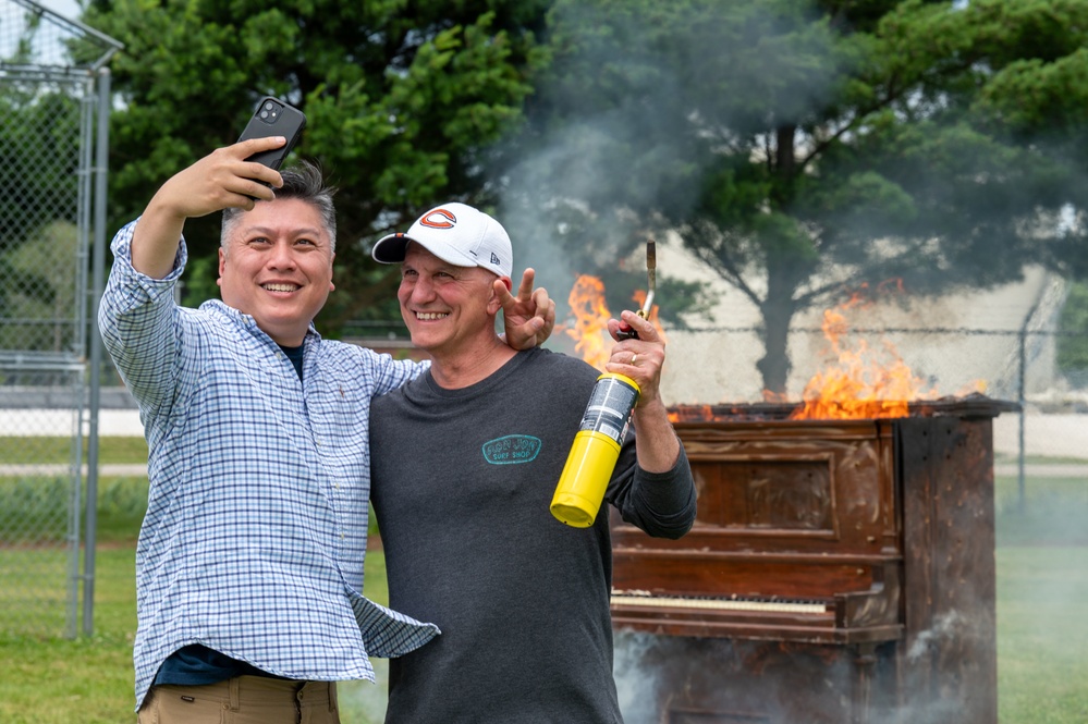 434 ARW Airmen rally for .5K run and Olympic fun