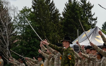 1st Cavalry Division, HHBN Change of Command ceremony in Bolewslawiec, Poland