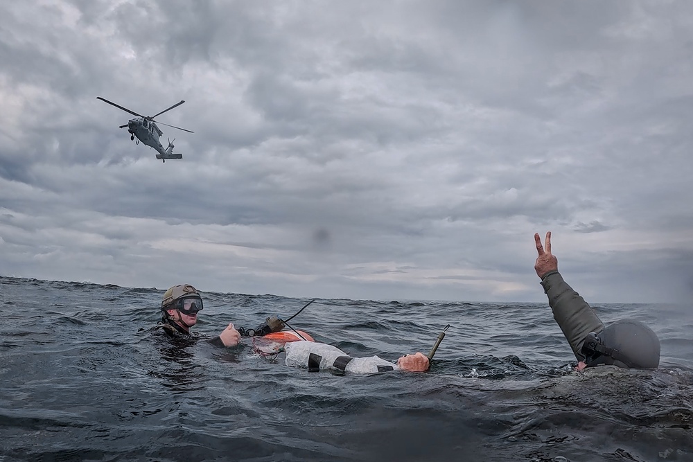 BALTOPS 24 EOD Floating Mine Response Drill