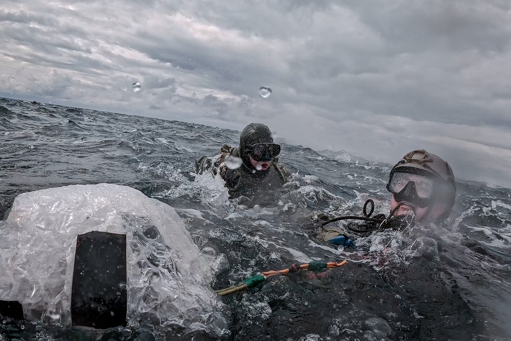 BALTOPS 24 EOD Floating Mine Response Drill