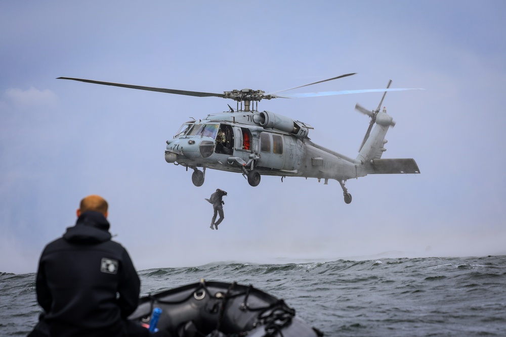 BALTOPS 24 EOD Floating Mine Response Drill