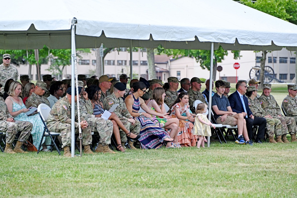 Joint Base McGuire-Dix-Lakehurst Change of Command on 13 JUNE 2024.