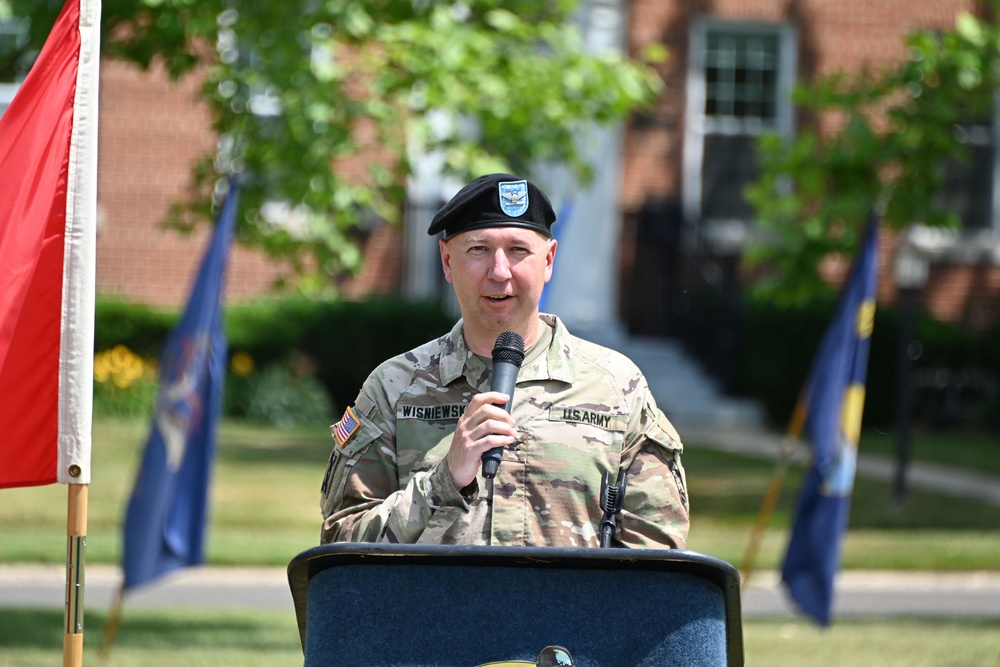 Joint Base McGuire-Dix-Lakehurst Change of Command on 13 JUNE 2024.