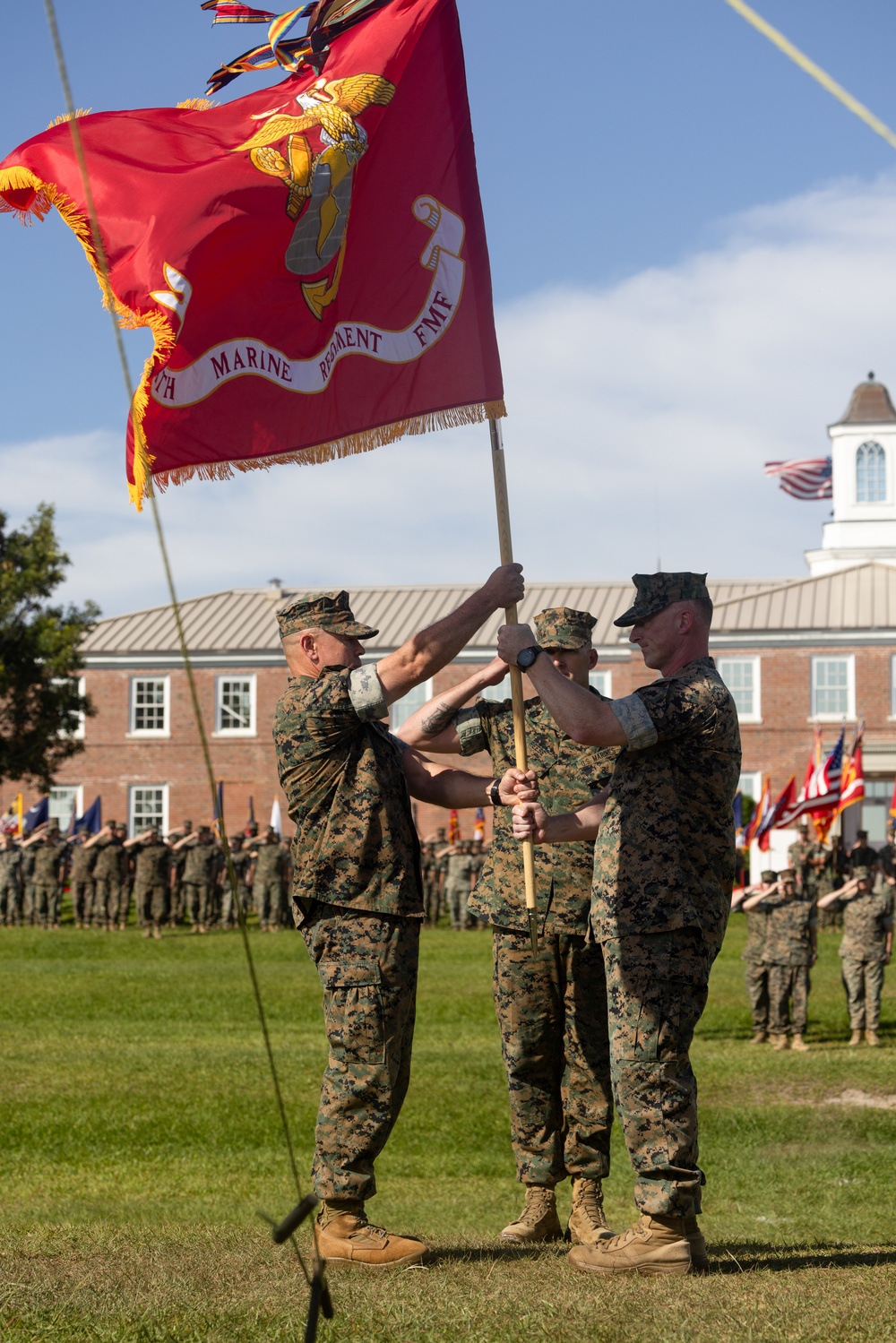 6th Marine Regiment, 2d Marine Division Change of Command 2024