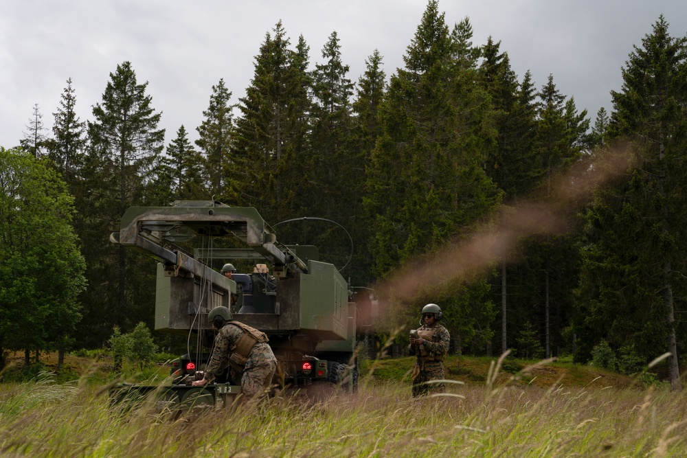 Baltops 24: HIMARS Marines conduct speed reload drills in Sweden