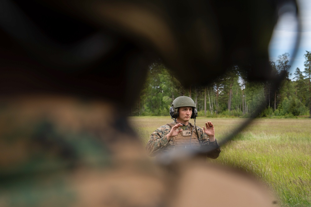 BALTOPS 24: HIMARS Marines conduct speed reload drills in Sweden