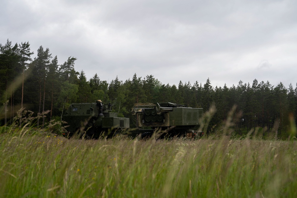BALTOPS 24: HIMARS Marines conduct speed reload drills in Sweden