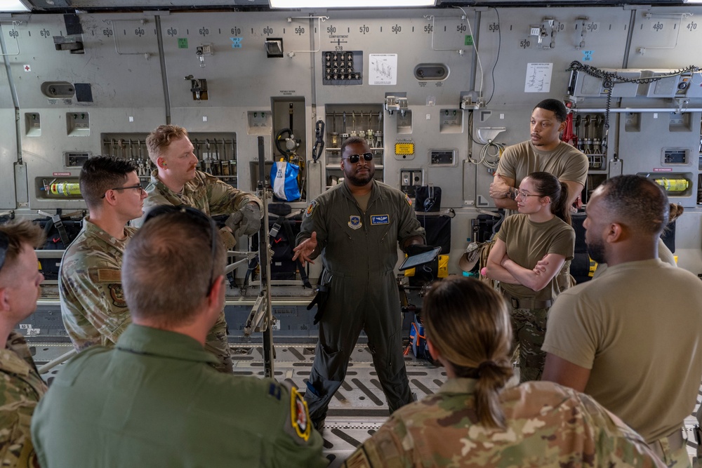 366th Medical Group participates in aeromedical evacuation training