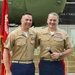 Master Sgt. Marple’s son participates in his retirement