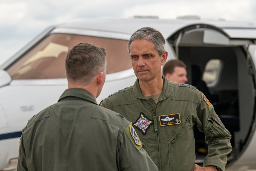 501st Combat Support Wing hosts EUCOM leadership visit to RAF Fairford and BTF 24-3