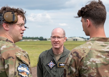 501st Combat Support Wing hosts EUCOM leadership visit to RAF Fairford and BTF 24-3