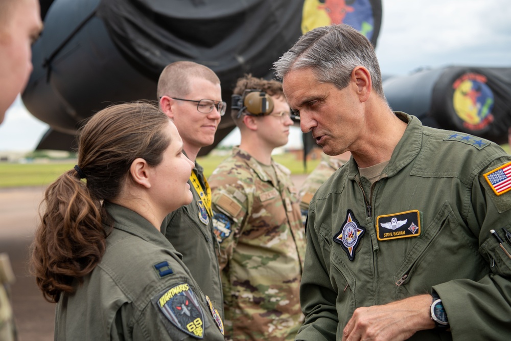 501st Combat Support Wing hosts EUCOM leadership visit to RAF Fairford and BTF 24-3