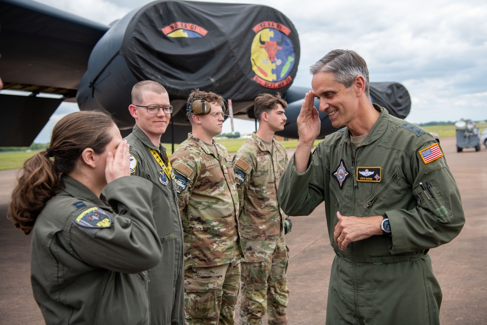 501st Combat Support Wing hosts EUCOM leadership visit to RAF Fairford and BTF 24-3